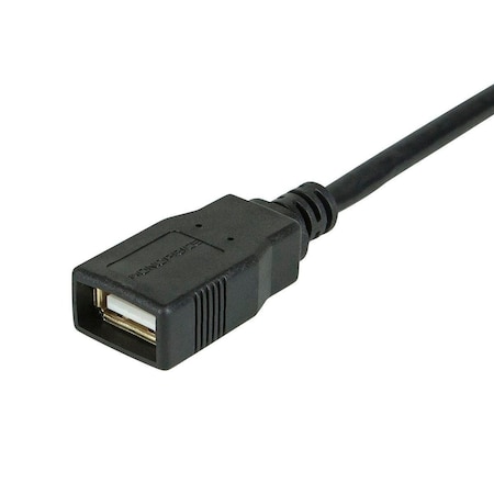 Monoprice USB Type-A to USB Type-A Female 2.0 Extension Cable - 28/24AWG Gold Pl 39921